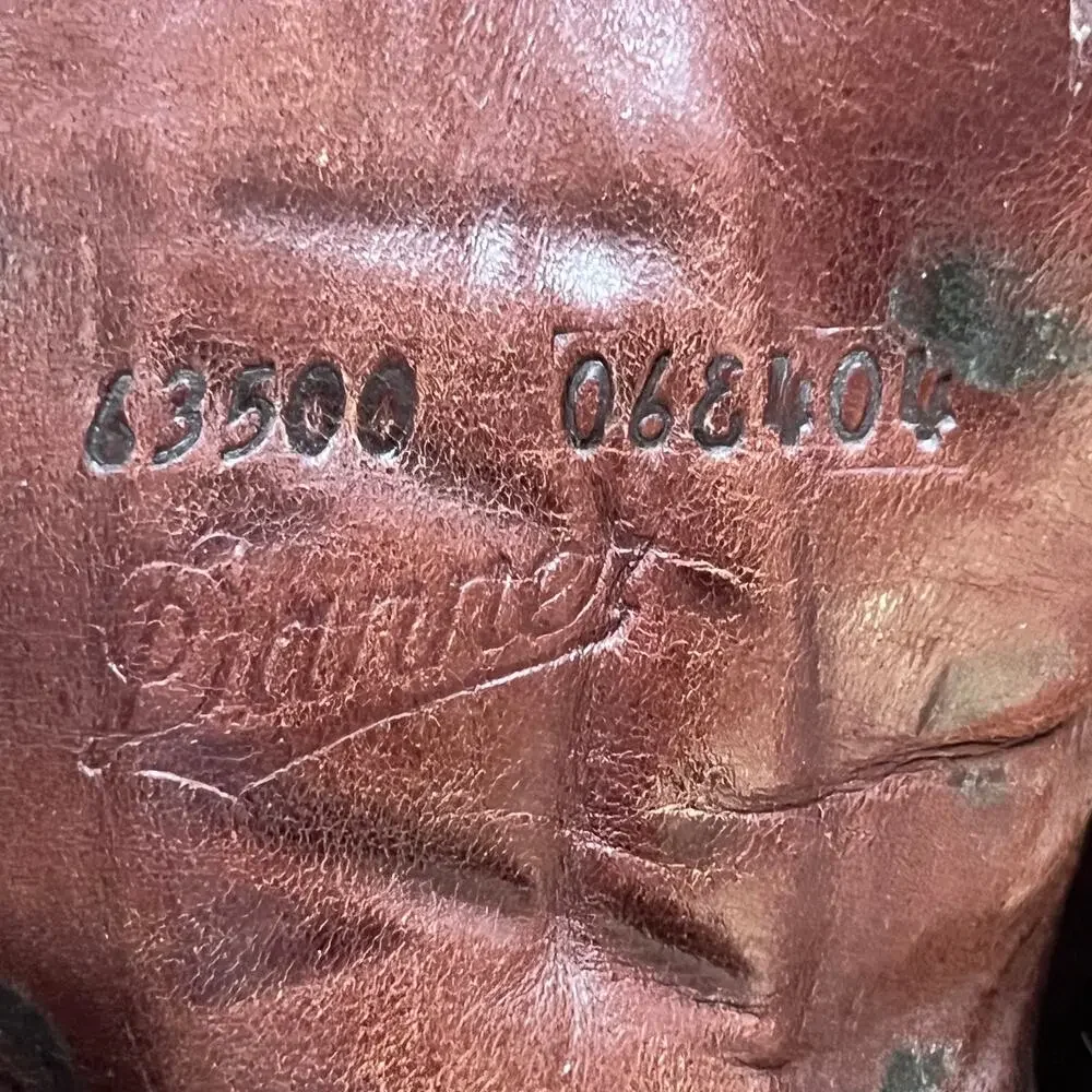 Vintage 1984 Danner 63500 Insulated Brown Leather Logger Boots Men's Size 10